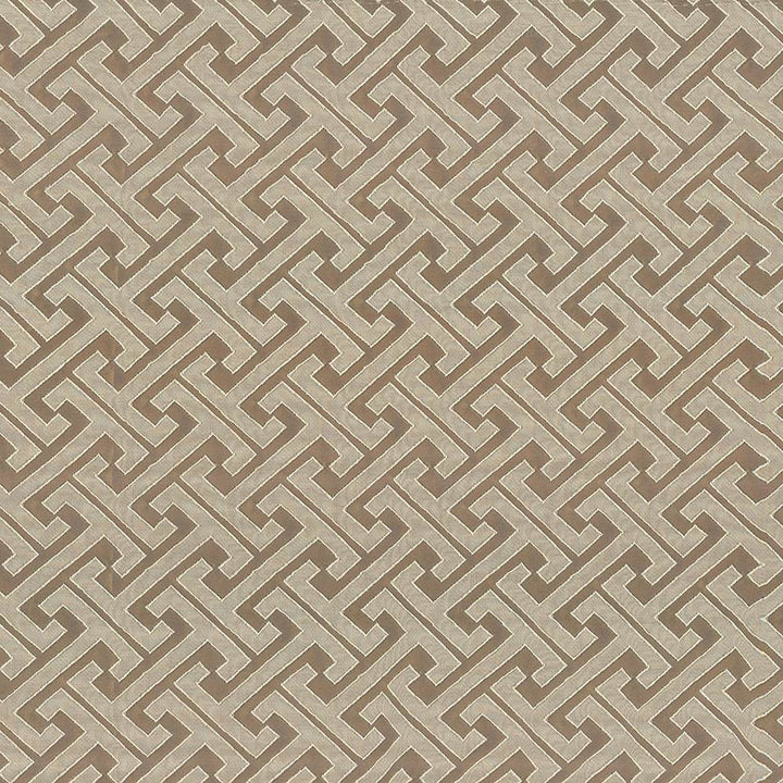 Edo Fret Taupe by Kasmir Fabric 5084 100% Polyester
 CHINA </p><p>Repeat: Horizontal: 2 2/8 inches and Vertical: 2 inches 57 - Fabric Carolina -