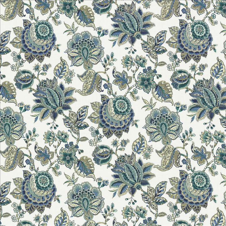 Effortless Marine by Kasmir Fabric 1467 100% Cotton
 SPAIN </p><p>Repeat: Horizontal: 26 7/8 inches and Vertical: 27 inches 54 - Fabric Carolina -