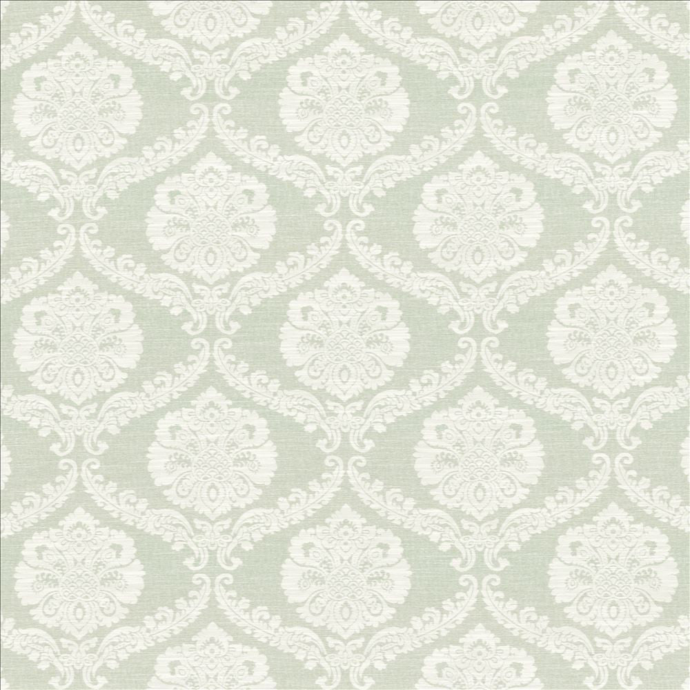 Elegant Caribbean by Kasmir Fabric 1453 60% Viscose
40% Polyester
 CHINA </p><p>Repeat: Horizontal: 15 3/8 inches and Vertical: 13 6/8 inches 56 - Fabric Carolina -