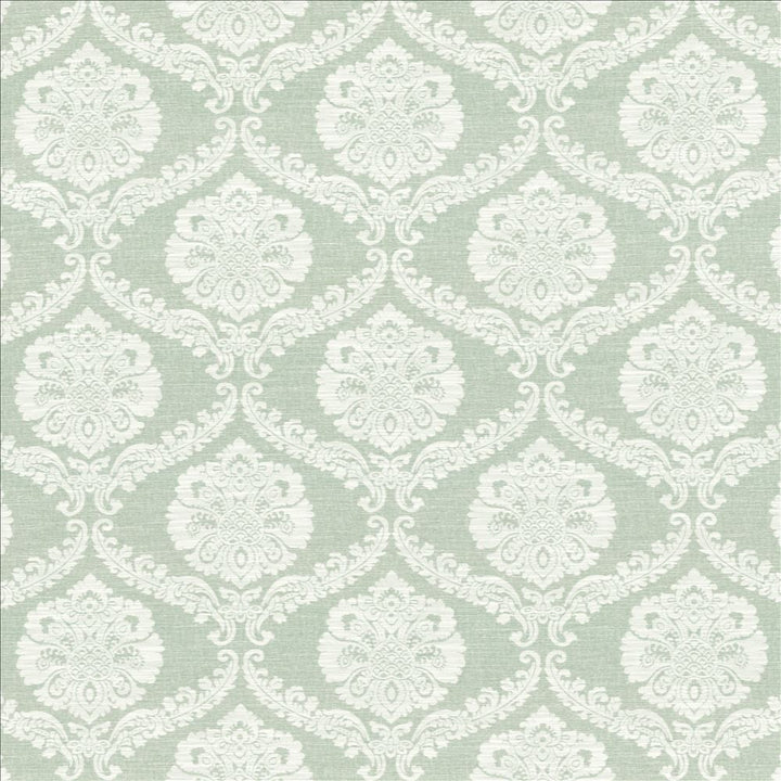 Elegant Caribbean by Kasmir Fabric 1453 60% Viscose
40% Polyester
 CHINA </p><p>Repeat: Horizontal: 15 3/8 inches and Vertical: 13 6/8 inches 56 - Fabric Carolina -