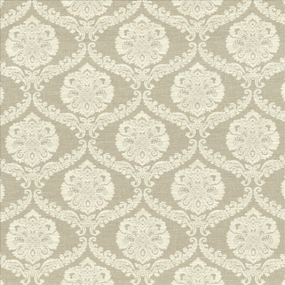 Elegant Sterling by Kasmir Fabric 1451 60% Viscose
40% Polyester
 CHINA Not Tested </p><p>Repeat: Horizontal: 15 3/8 inches and Vertical: 13 6/8 inches 56 - Fabric Carolina -