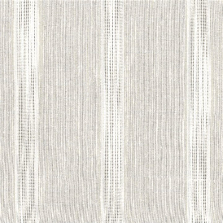 Eliot Stripe Ivory by Kasmir Fabric 5076 100% Polyester TURKEY Horizontal: 2 2/8 inches and Vertical: 0 Inches 117 - 118 - Fabric Carolina -