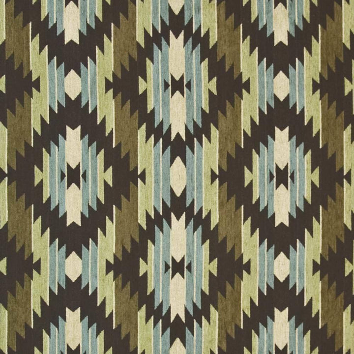 Elkwood Lodge Aloe by Kasmir Fabric 1398 46% Acrylic 28% Polyester 26% Cotton CHINA 45,000 Wyzenbeek Double Rubs H: 15 4/8 inches, V:14 inches 56 - Fabric Carolina - Kasmir
