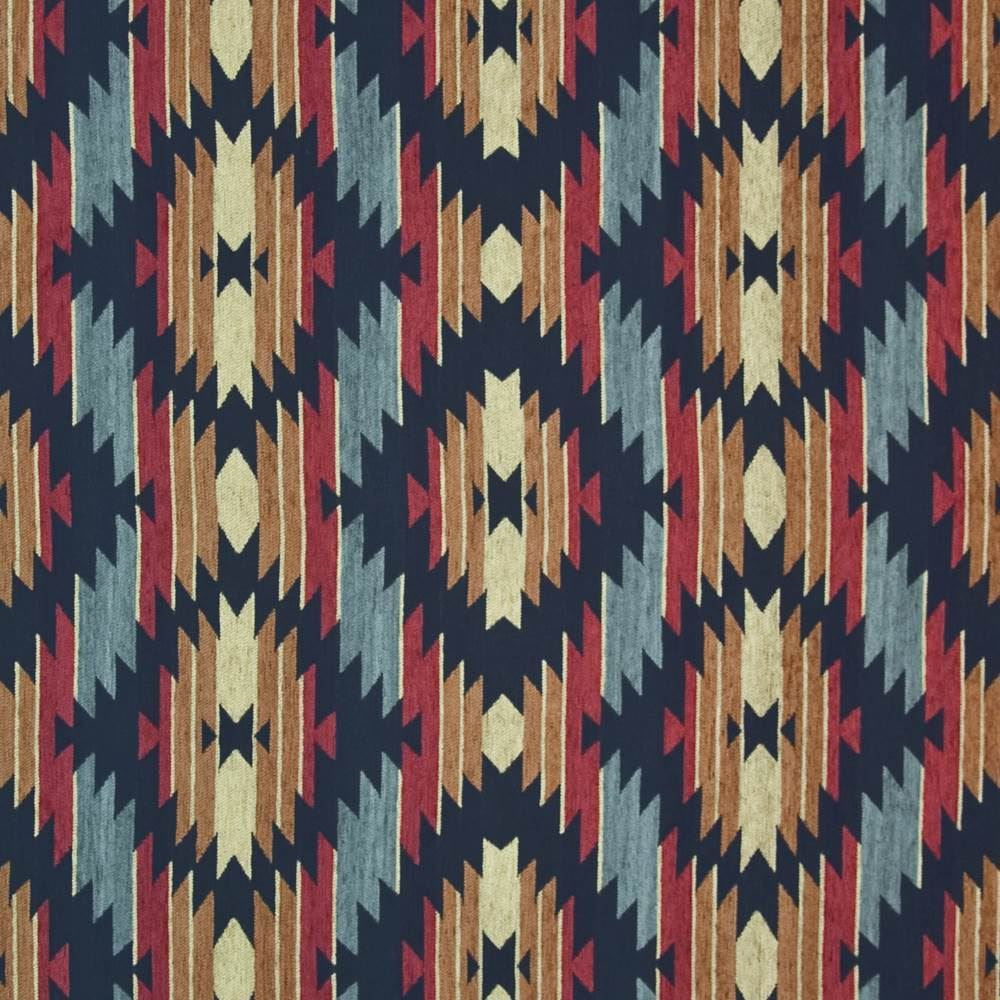 Elkwood Lodge Denim  by Kasmir Fabric See sample 46% Acrylic
28% Polyester
26% Cotton
 CHINA 45,000 Wyzenbeek Double Rubs </p><p>Repeat: Horizontal: 15 4/8 inches and Vertical: 14 inches 56  - Fabric Carolina -
