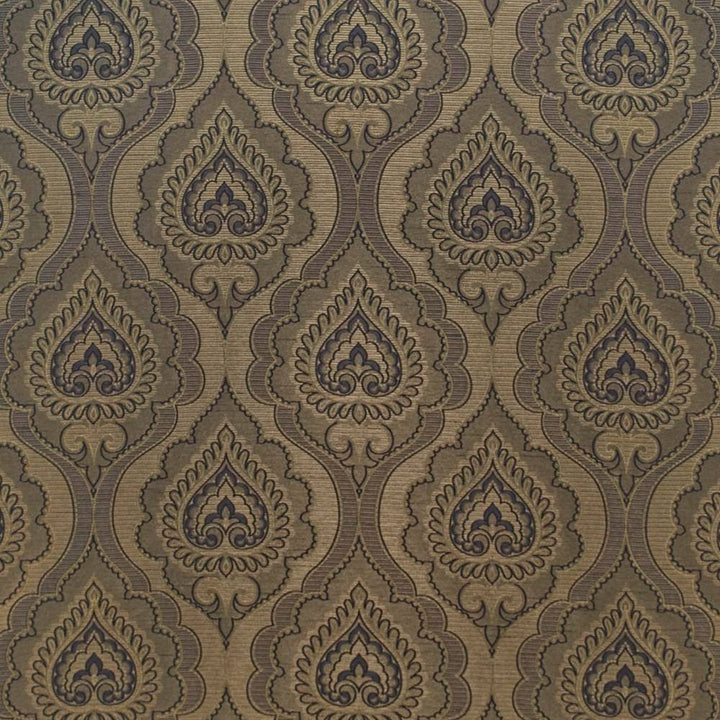 Ellington Hall Truffle by Kasmir Fabric 1403 100% Polyester INDIA Not Tested H: 14 inches, V:17 inches 54 - 55 - Fabric Carolina - Kasmir