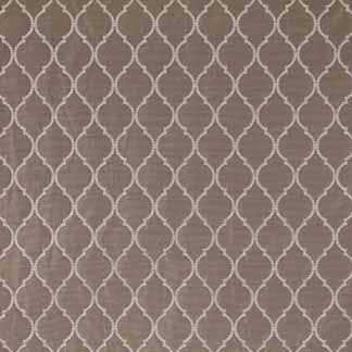 Elson Taupe 1859611010 by Carole Fabric Exclusive Sterling Noir 60% Rayon, 40% Polyester Usa H: 5 1/4"V, 3 1/4"H  54" Minimum (See sample for specifics) - Fabric Carolina - Carole Exclusive