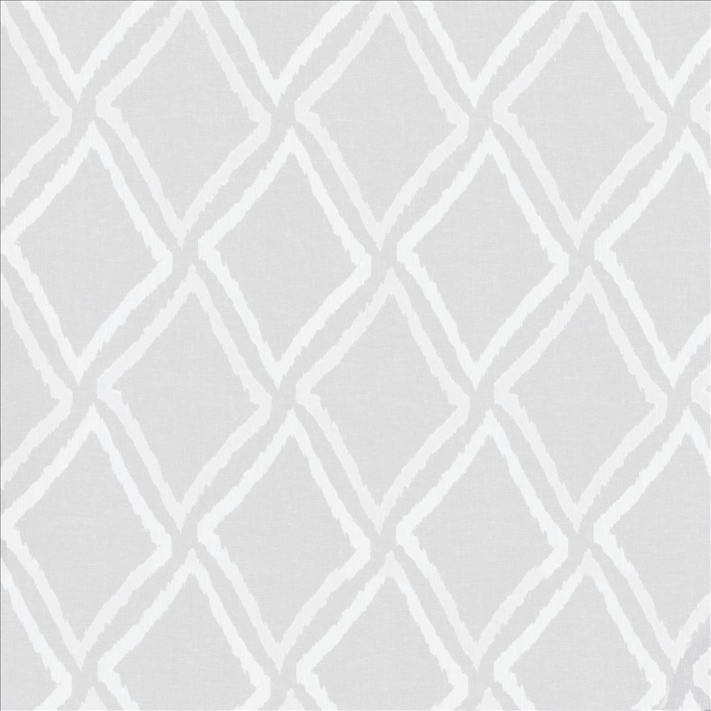 Embark Winter White  by Kasmir Fabric See sample 100% Polyester
 TURKEY Not Tested </p><p>Repeat: Horizontal: 10 2/8 inches and Vertical: 15 inches 118  - Fabric Carolina -