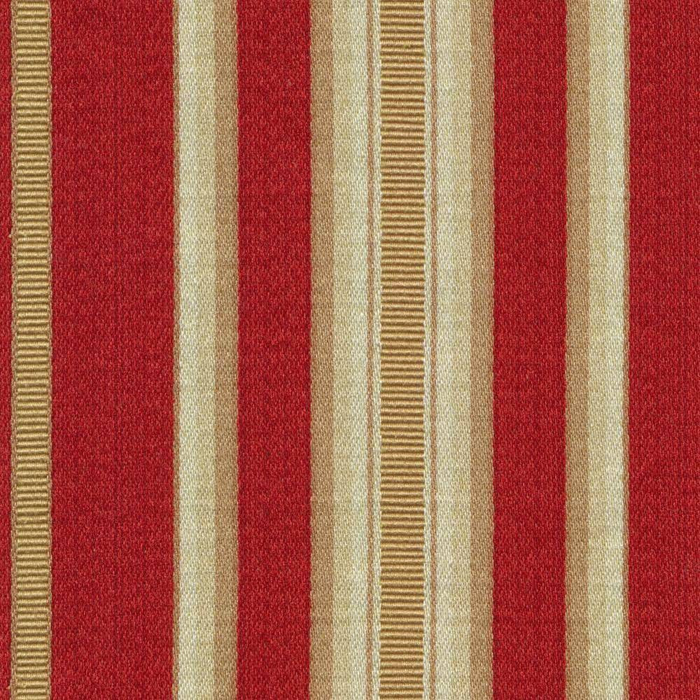 Embassy Row Red Hot by Kasmir Fabric 1372 60% Polyester 40% Cotton CHINA Not Tested H: 4 7/8 inches, V:N/A 57 - Fabric Carolina - Kasmir