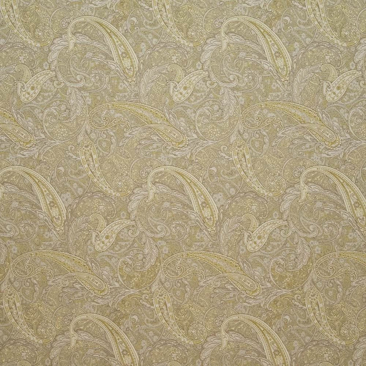 Emberton Paisley Dandelion by Kasmir Fabric 1407 73% Rayon
27% Polyester
 CHINA </p><p>Repeat: Horizontal: 14 6/8 inches and Vertical: 30 5/8 inches 56 - Fabric Carolina -
