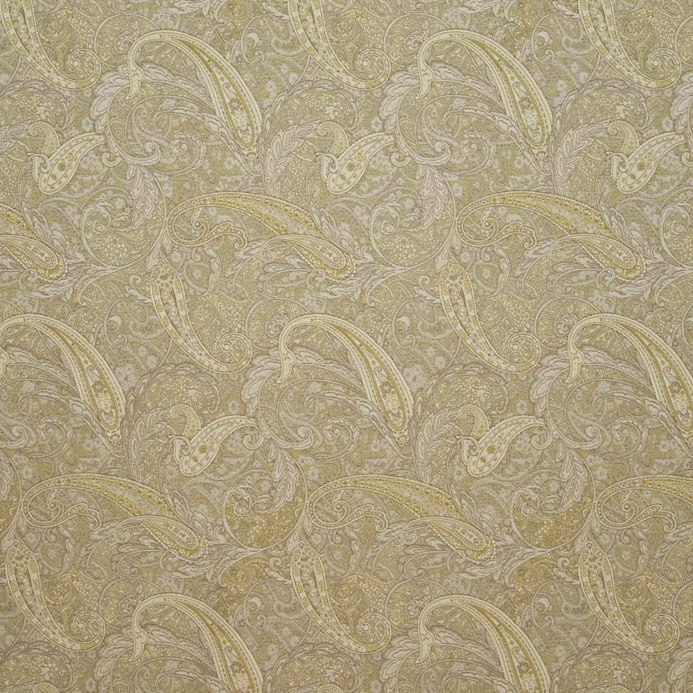 Emberton Paisley Dandelion by Kasmir Fabric 1407 73% Rayon 27% Polyester CHINA 9,000 Wyzenbeek Double Rubs H: 14 6/8 inches, V:30 5/8 inches 56 - Fabric Carolina - Kasmir