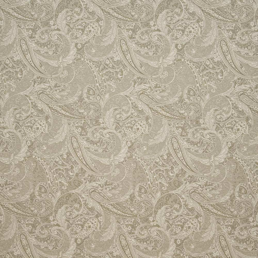 Emberton Paisley Whisper by Kasmir Fabric 1407 73% Rayon 27% Polyester CHINA 9,000 Wyzenbeek Double Rubs H: 14 6/8 inches, V:30 5/8 inches 56 - Fabric Carolina - Kasmir