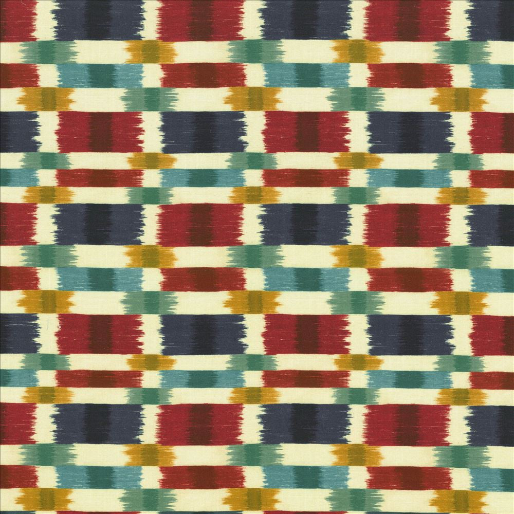 Eminence Americana by Kasmir Fabric 5106 100% Cotton
 SPAIN 100,000 Wyzenbeek Double Rubs Horizontal: 13 4/8 inches and Vertical: 13 4/8 inches 54 - Fabric Carolina -