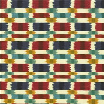 Eminence Americana by Kasmir Fabric 5106 100% Cotton SPAIN 100,000 Wyzenbeek Double Rubs H: 13 4/8 inches, V: 13 4/8 inches 54 - 55 - Fabric Carolina - Kasmir