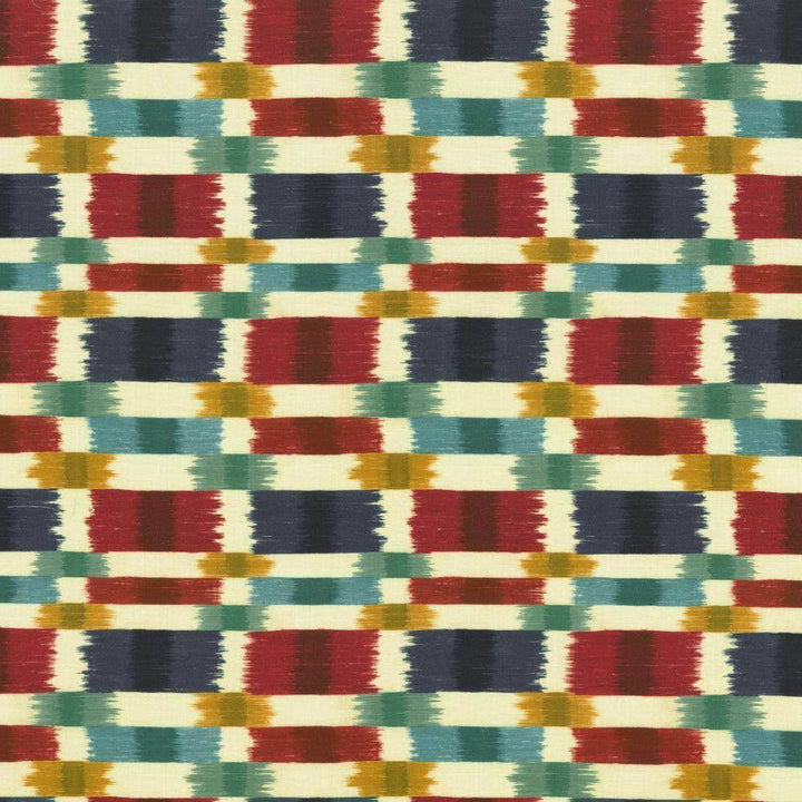 Eminence Americana by Kasmir Fabric 5106 100% Cotton SPAIN H: 13 4/8 inches, V:13 4/8 inches 54 - 55 - Fabric Carolina - Kasmir