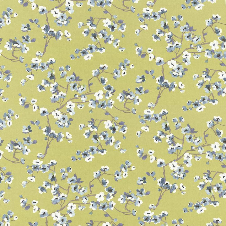 Empress Garden Green Tea by Kasmir Fabric 1436 100% Linen
 CHINA 48,000 Wyzenbeek Double Rubs Horizontal: 54 inches and Vertical: 25 2/8 inches 54 - Fabric Carolina -