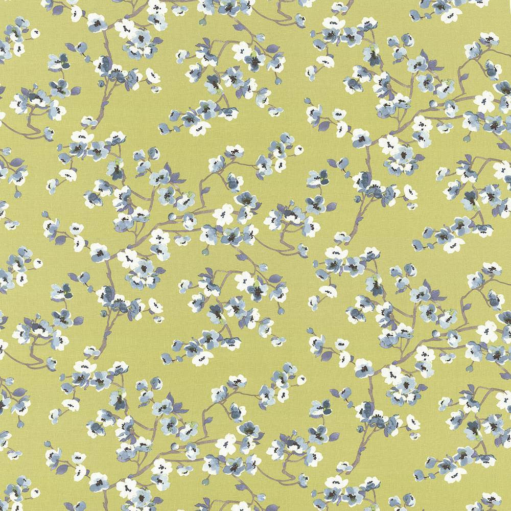 Empress Garden Green Tea by Kasmir Fabric 1436 100% Linen
 CHINA </p><p>Repeat: Horizontal: 54 inches and Vertical: 25 2/8 inches 54 - Fabric Carolina -