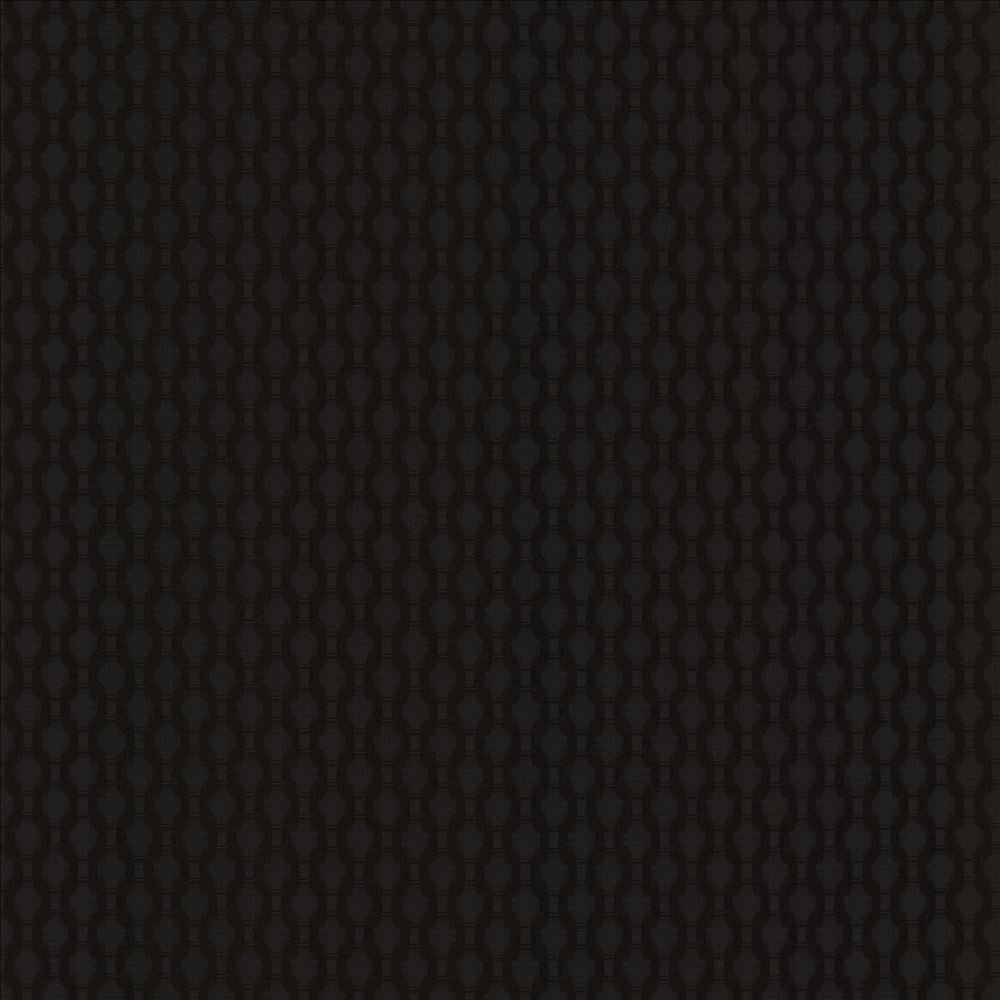 Enclosure Black by Kasmir Fabric 1462 60% Cotton
40% Polyester
 CHINA </p><p>Repeat: Horizontal: 1 inches and Vertical: 1 inches 54 - Fabric Carolina -