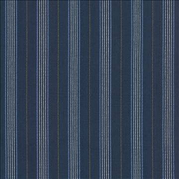 Endless Ribbon Cobalt by Kasmir Fabric 5125 100% Cotton INDIA 12,000 Wyzenbeek Double Rubs H: 3 inches, V: N/A 54 - Fabric Carolina - Kasmir