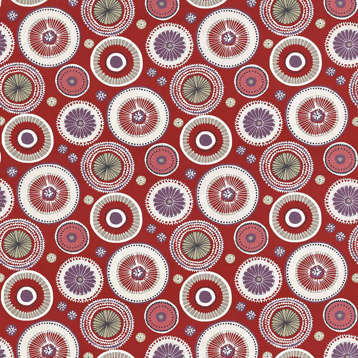 Enlightened Berry by Kasmir Fabric 5075 100% Cotton
 SPAIN </p><p>Repeat: Horizontal: 26 7/8 inches and Vertical: 24 5/8 inches 54 - 55 - Fabric Carolina -