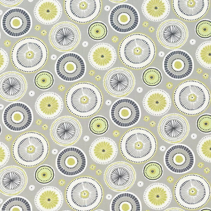 Enlightened Mimosa by Kasmir Fabric 5075 100% Cotton SPAIN Not Tested H: 26 7/8 inches, V:24 5/8 inches 54 - 55 - Fabric Carolina - Kasmir