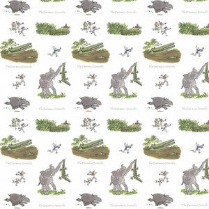 Enormous Crocodi Croc Green by Kasmir Fabric