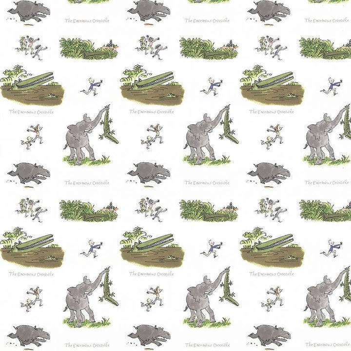 Enormous Crocodi Croc Green by Kasmir Fabric 1445 100% Cotton
 TURKEY Not Tested Horizontal: 18 1/8 inches and Vertical: 25 2/8 inches 55 - Fabric Carolina -