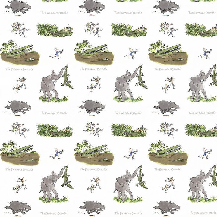 Enormous Crocodi Croc Green by Kasmir Fabric 1445 100% Cotton
 TURKEY </p><p>Repeat: Horizontal: 18 1/8 inches and Vertical: 25 2/8 inches 55 - Fabric Carolina -