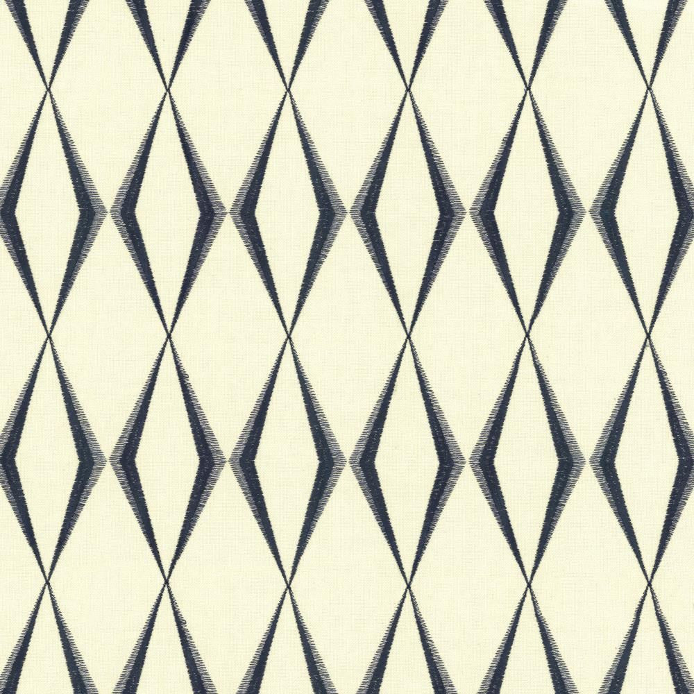 Entasis Navy by Kasmir Fabric 1450 34% Viscose
28% Linen
28% Polyester
10% Rayon
 CHINA </p><p>Repeat: Horizontal: 3 inches and Vertical: 5 7/8 inches 54 - Fabric Carolina -