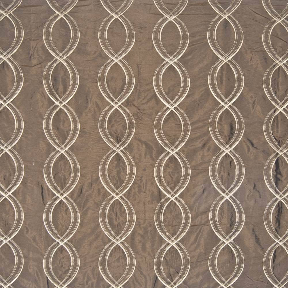 Entwined Simply Coco by Kasmir Fabric 1369 44% Nylon 38% Polyester 18% Rayon CHINA 15,000 Wyzenbeek Double Rubs H: 7 inches, V:5 6/8 inches 54 - Fabric Carolina - Kasmir