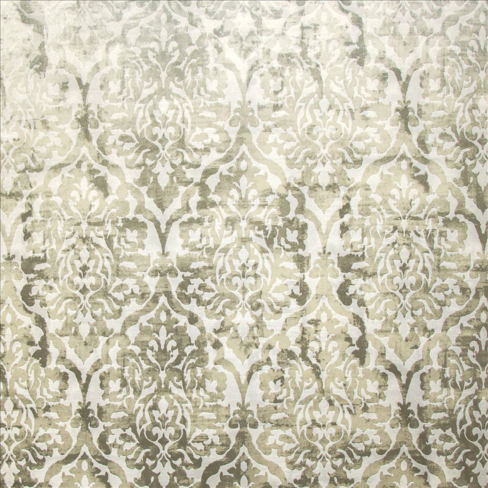 Envious Silver by Kasmir Fabric 1451 35% Rayon
33% Polyester
32% Cotton
 INDIA 50,000 Wyzenbeek Double Rubs </p><p>Repeat: Horizontal: 9 2/8 inches and Vertical: 18 6/8 inches 56 - Fabric Carolina -