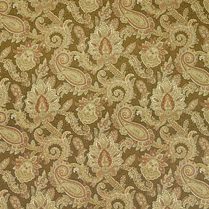 Ephraim Paisley Creme Brulee by Kasmir Fabric 1403 89% Cotton 11% Rayon USA 15,000 Wyzenbeek Double Rubs H: 27 inches, V:25 2/8 inches 54 - Fabric Carolina - Kasmir