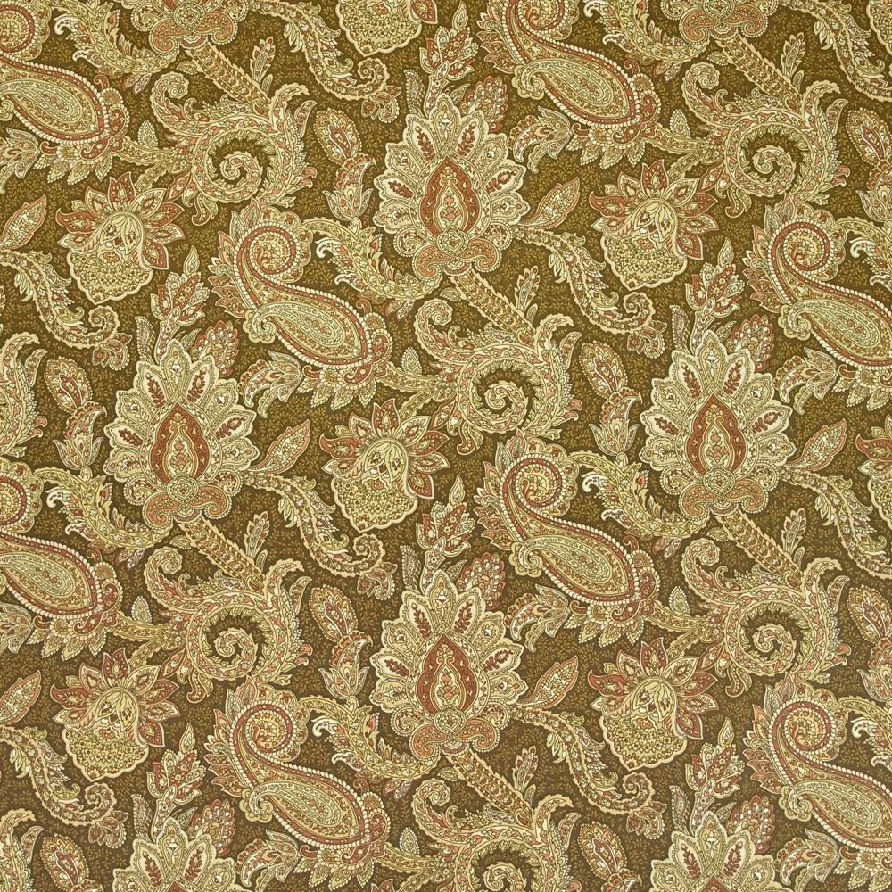 Ephraim Paisley Creme Brulee by Kasmir Fabric 1403 89% Cotton
11% Rayon
 USA </p><p>Repeat: Horizontal: 27 inches and Vertical: 25 2/8 inches 54 - Fabric Carolina -