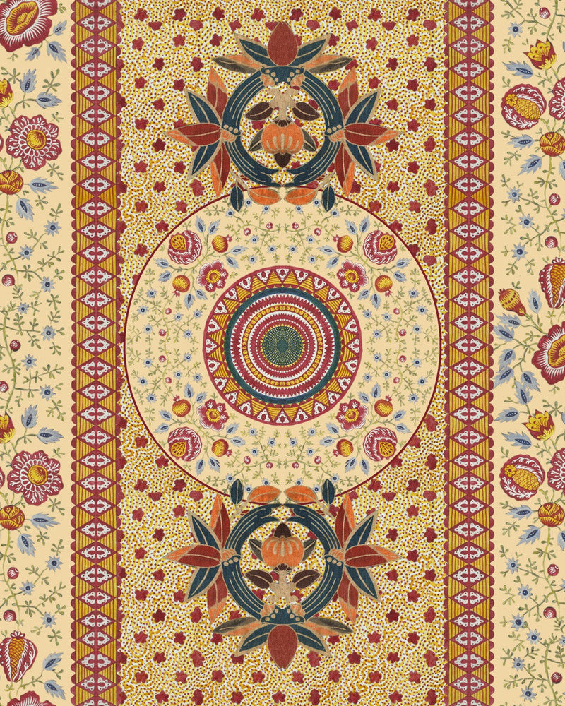 ERBSTÜCK Taupe Wallpaper (WP20701) by Mind The Gap | WP20701 | TYROL APRES-SKI HOME COLLECTION | 3 rolls x 20.5 x 118.1 in | 0.52m / 20.5in | 3m / 118in | 4.65mp | 52cm / 20.5in | Brown, Green, Red, Yellow | Textured Matte | Paste the wall | 3-rolls in a box | Fabric Carolina | https://www.fabriccarolina.com/