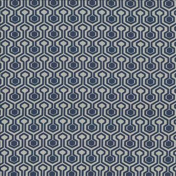 Escada Azure by Kasmir Fabric 5072 100% Polyester CHINA 15,000 Wyzenbeek Double Rubs H: 3 4/8 inches, V: 3 2/8 inches 56 - 57 - Fabric Carolina - Kasmir