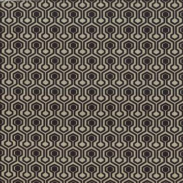Escada Black by Kasmir Fabric 5067 100% Polyester CHINA 15,000 Wyzenbeek Double Rubs H: 3 4/8 inches, V: 3 2/8 inches 56 - 57 - Fabric Carolina - Kasmir
