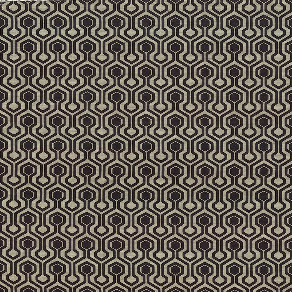 Escada Black by Kasmir Fabric 5067 100% Polyester
 CHINA </p><p>Repeat: Horizontal: 3 4/8 inches and Vertical: 3 2/8 inches 56 - 57 - Fabric Carolina -