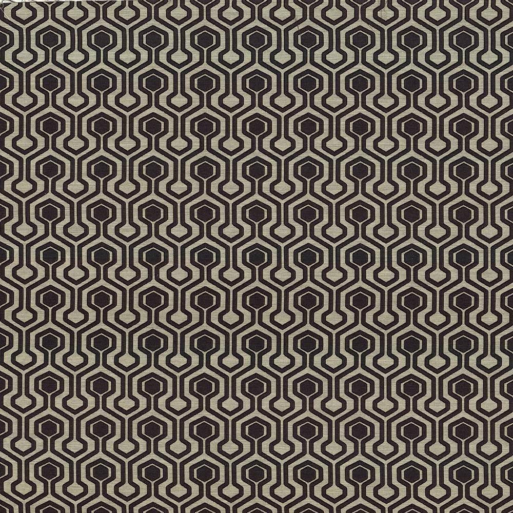 Escada Black by Kasmir Fabric 5067 100% Polyester CHINA 15,000 Wyzenbeek Double Rubs H: 3 4/8 inches, V:3 2/8 inches 56 - 57 - Fabric Carolina - Kasmir