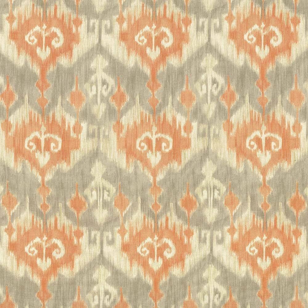 Escante Orange by Kasmir Fabric 5063 100% Cotton USA 9,000 Wyzenbeek Double Rubs H: 13 4/8 inches, V:27 inches 54 - Fabric Carolina - Kasmir