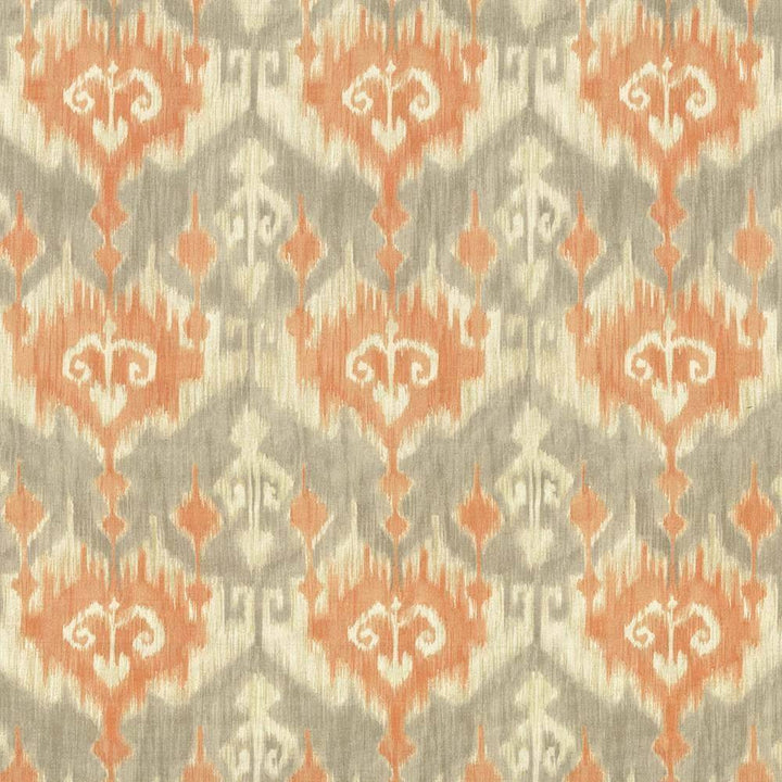 Escante Orange by Kasmir Fabric 5063 100% Cotton USA 9,000 Wyzenbeek Double Rubs H: 13 4/8 inches, V:27 inches 54 - Fabric Carolina - Kasmir