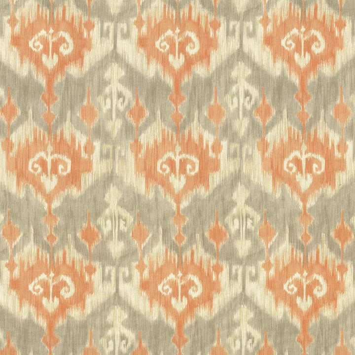 Escante Orange by Kasmir Fabric 5063 100% Cotton
 USA 9,000 Wyzenbeek Double Rubs Horizontal: 13 4/8 inches and Vertical: 27 inches 54 - Fabric Carolina -