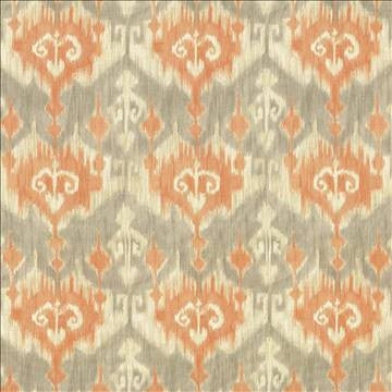 Escante Orange by Kasmir Fabric 5063 100% Cotton USA 9,000 Wyzenbeek Double Rubs H: 13 4/8 inches, V: 27 inches 54 - Fabric Carolina - Kasmir