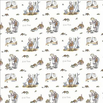 Esio Trot Magical Green by Kasmir Fabric 1445 100% Cotton TURKEY Not Tested H: 13 4/8 inches, V: 12 5/8 inches 55 - Fabric Carolina - Kasmir