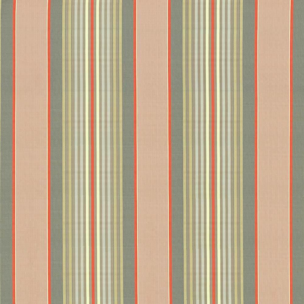 Espirit Stripe Ginger by Kasmir Fabric 8003 100% Polyester INDIA 15,000 Wyzenbeek Double Rubs Horizontal: 13 4/8 inches and Vertical: 0 Inches 54 - 55 - Fabric Carolina -