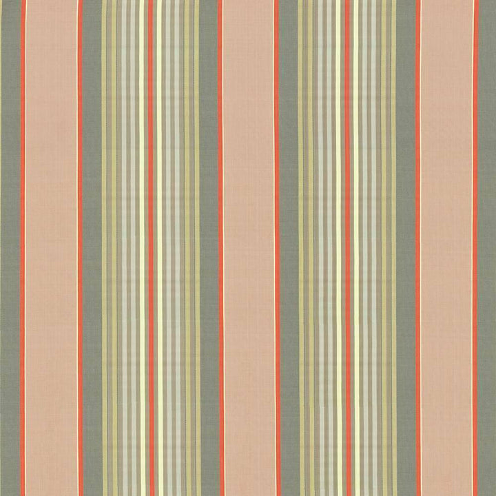 Espirit Stripe Ginger by Kasmir Fabric 8003 100% Polyester INDIA 15,000 Wyzenbeek Double Rubs H: 13 4/8 inches, V:N/A 54 - 55 - Fabric Carolina - Kasmir