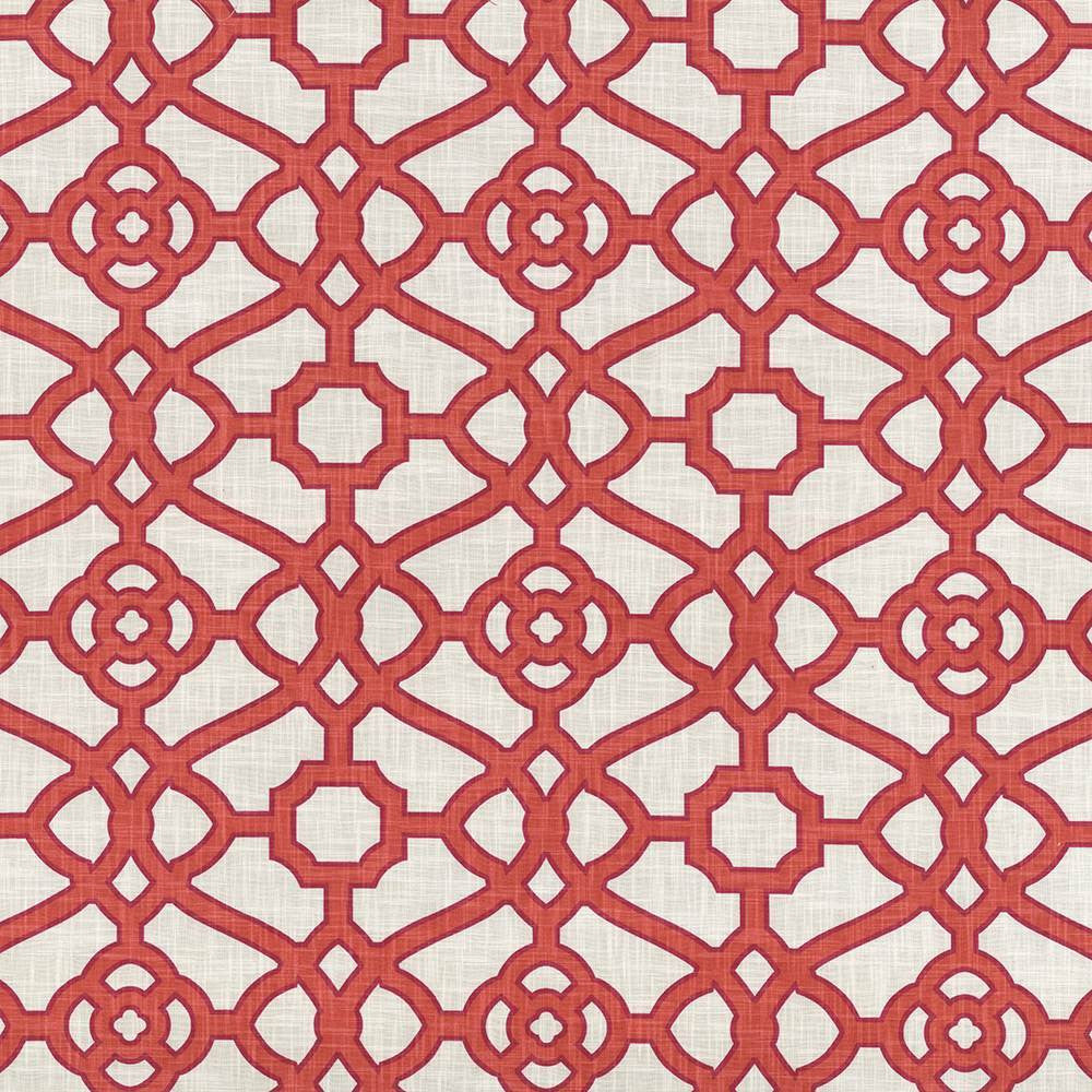 Esquire Papaya by Kasmir Fabric 5064 100% Cotton
 USA </p><p>Repeat: Horizontal: 13 4/8 inches and Vertical: 13 4/8 inches 54 - Fabric Carolina -