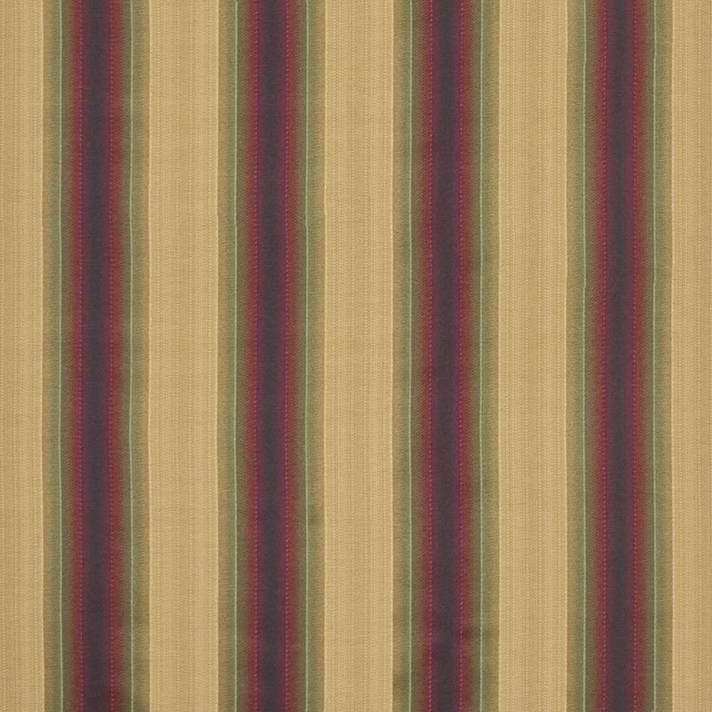Esquire Stripe Fig by Kasmir Fabric 1372 57% Polyester 43% Cotton TAIWAN 15,000 Wyzenbeek Double Rubs H: 6 6/8 inches, V:N/A 55 - Fabric Carolina - Kasmir