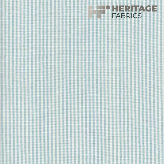 Essex Aqua by Heritage Fabric - 100% Cotton India 9,000 Horizontal: 0.25" and Vertical: N/A 54" - Fabric Carolina -