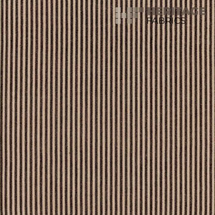 Essex Black Natural by Heritage Fabric - 100% Cotton India 9,000 Horizontal: 0.25" and Vertical: N/A 54" - Fabric Carolina -