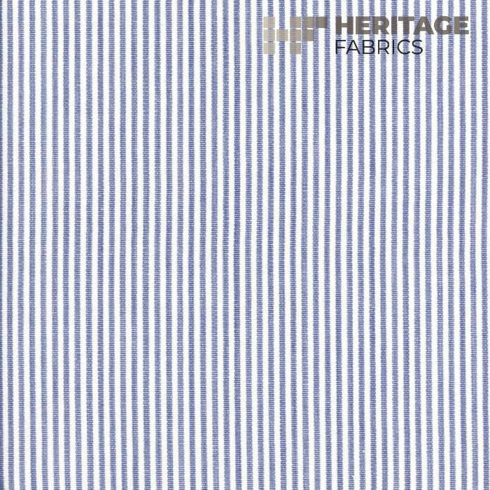 Essex French Blue by Heritage Fabric - 100% Cotton India 9,000 Horizontal: 0.25" and Vertical: N/A 54" - Fabric Carolina -