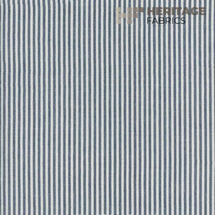 Essex Indigo by Heritage Fabric - 100% Cotton India 9,000 Horizontal: 0.25" and Vertical: N/A 54" - Fabric Carolina -